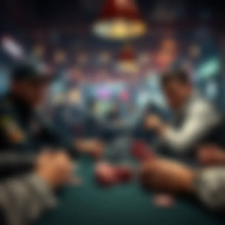 Magnificent Exploring Neighborhood Poker Games: Dynamics, Strategies, and Engagement