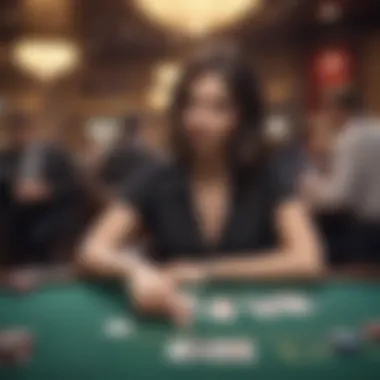 Psychological Factors in Blackjack Insightful depiction of psychological aspects of gambling