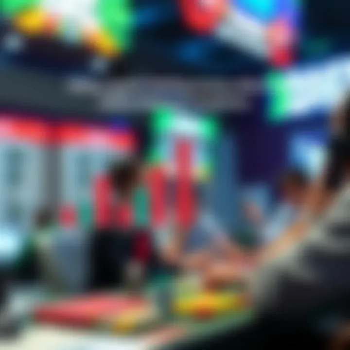 Graphical representation of market share among online betting companies