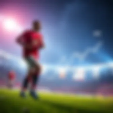 Graph depicting historical performance of Manchester United in Champions League