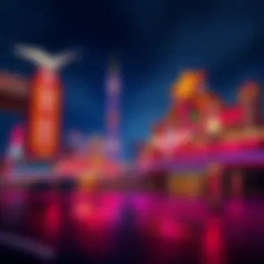 Economic impact visualization of Aqueduct Casino on the region