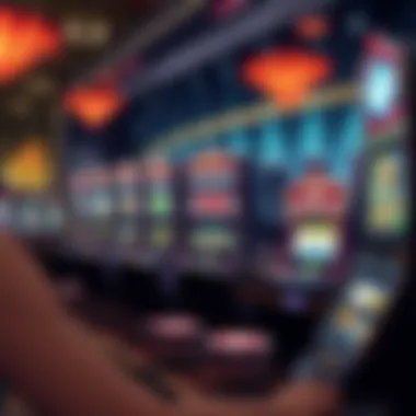 A digital interface showcasing the innovative technology behind Aristocrat gaming.