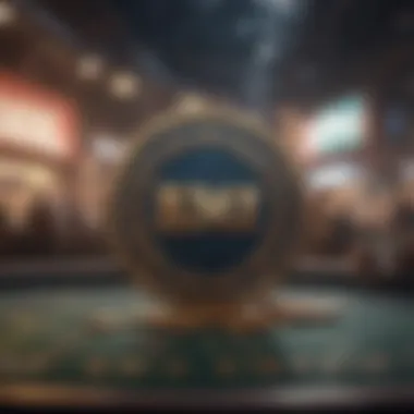 Bet MGM Branding in Michigan Visual representation of Bet MGM's logo and branding in Michigan