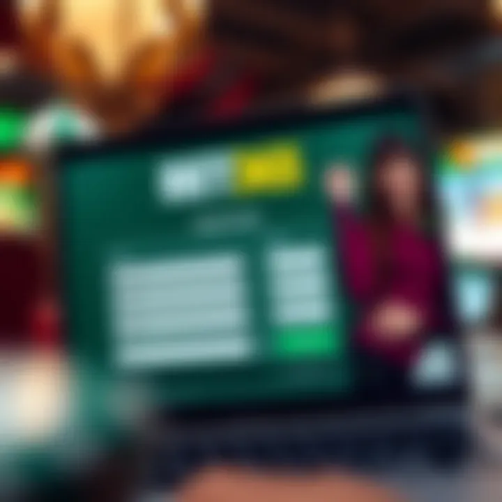 Screenshot of Bet365 registration form with fields filled in