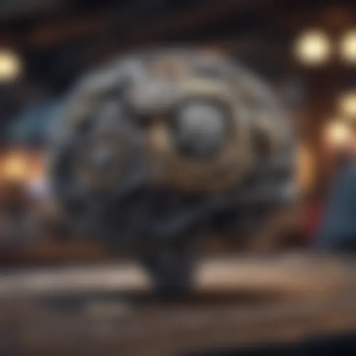 A brain with gears, symbolizing psychological factors in gambling