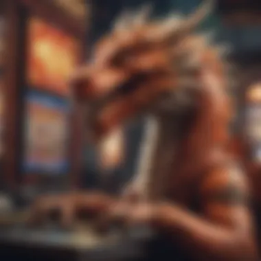 Maximizing Returns in Dragon Festival Strategic betting options displayed on the Dragon Festival slot machine