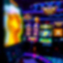 A captivating view of the Bier Haus online casino interface showcasing vibrant slot games