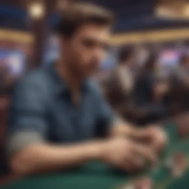 Player Engagement in Big Fish Casino Graphical illustration of player engagement within the game