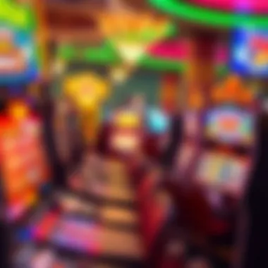 Exciting gameplay scene with animated slot machines