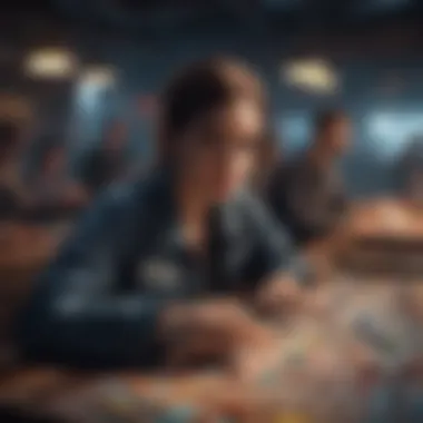 Immersive Gameplay Experience An engaging gameplay scene of Blackout Bingo