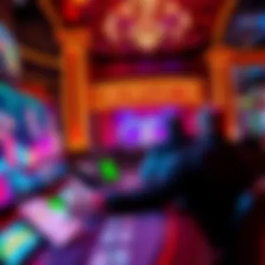 Live entertainment event taking place at the casino