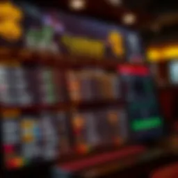 Detailed view of Caesar Sportsbook interface showcasing betting options