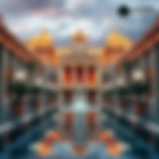 The Architectural Grandeur of Caesars Palace Historical architecture of Caesars Palace