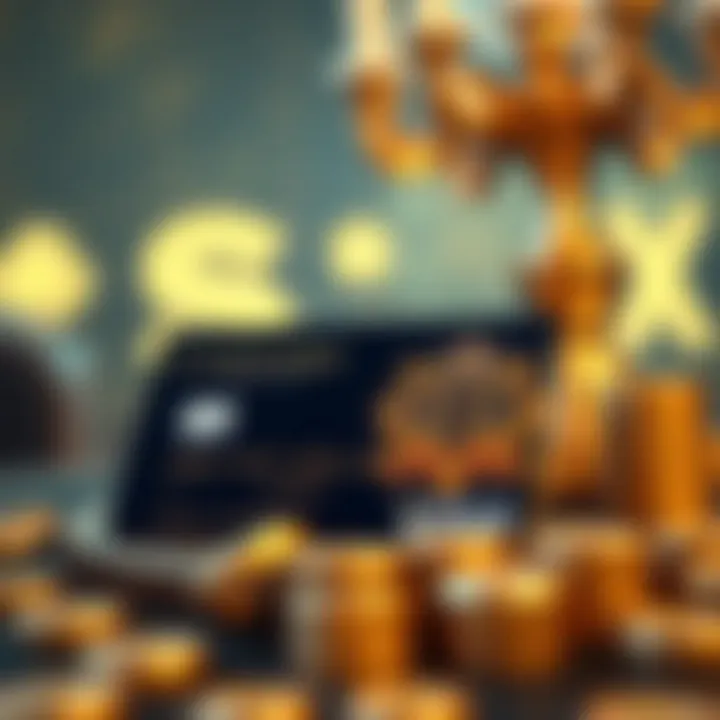 Caesars Rewards Credit Card design showcasing luxury elements