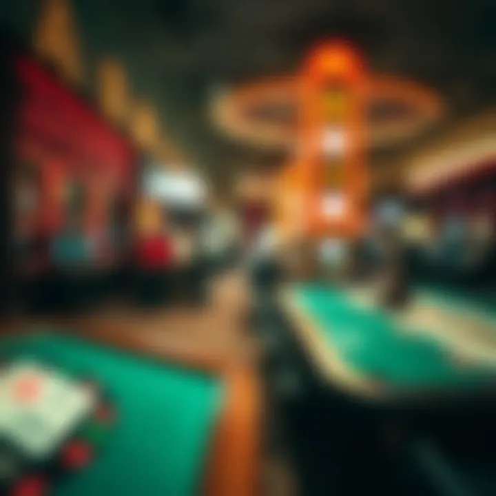 Historic photograph depicting the early days of gambling in Indiana