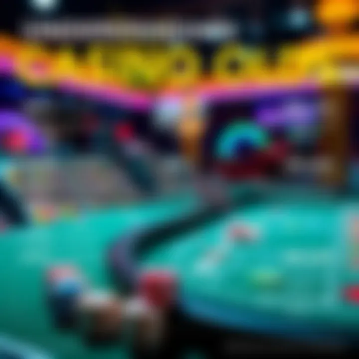 A detailed infographic depicting the odds and payout percentages of various casino games.