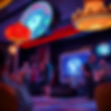 Live entertainment event at Casino Tampa featuring a band