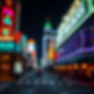 Evolution of Casinos in New Orleans A historical photograph depicting the evolution of casinos in New Orleans over the decades.