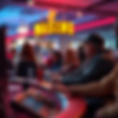 A graphic representation of the community aspects of online gaming