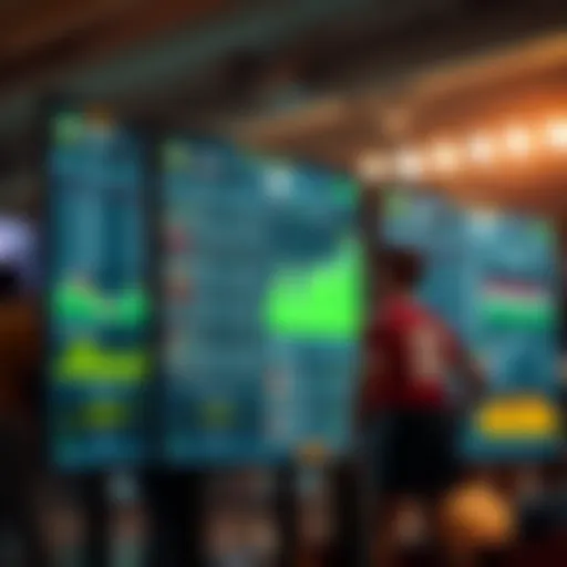 AFL betting odds display with dynamic charts