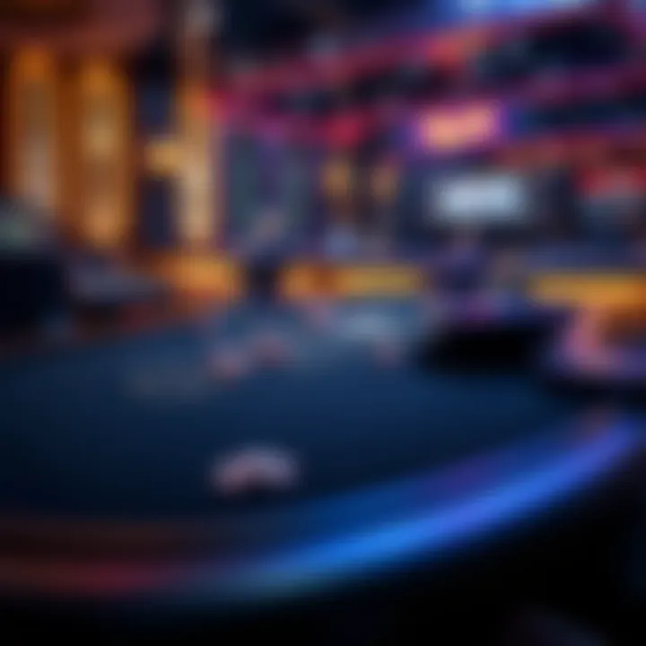 Virtual Blackjack Table Mechanics A virtual blackjack table showcasing game mechanics