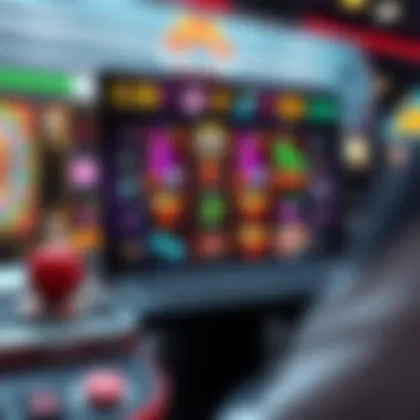 Innovative Video Slot Experience A modern video slot interface featuring engaging graphics and themes.