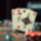 Intricate design of a modern playing card deck showcasing vibrant colors and patterns.