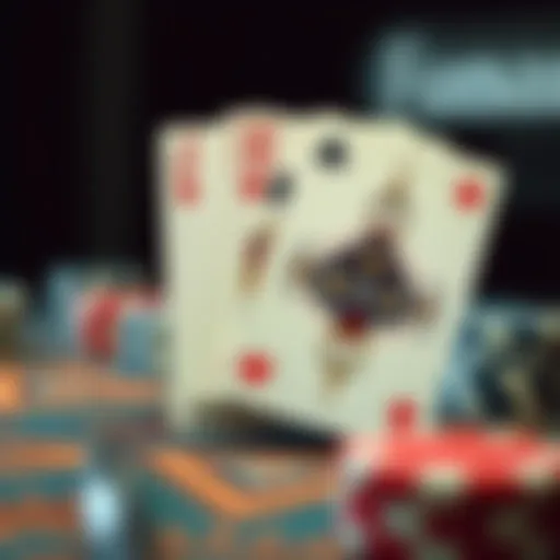 Intricate design of a modern playing card deck showcasing vibrant colors and patterns.