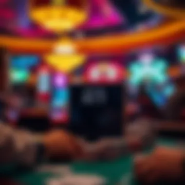 A visual representation of digital betting trends influencing online gambling