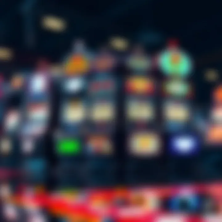 Evolution timeline of slot machines showcasing design changes