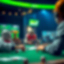 Illustration of betting strategies