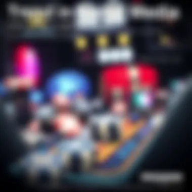 An infographic highlighting trends in social media interactions within the poker community.