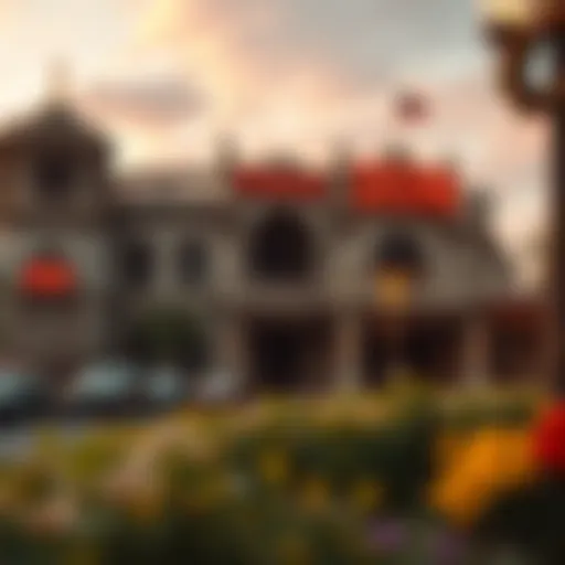 Historic view of Eagle Casino showcasing its architectural design