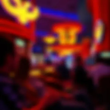 Visitors enjoying the atmosphere at Eagle Casino