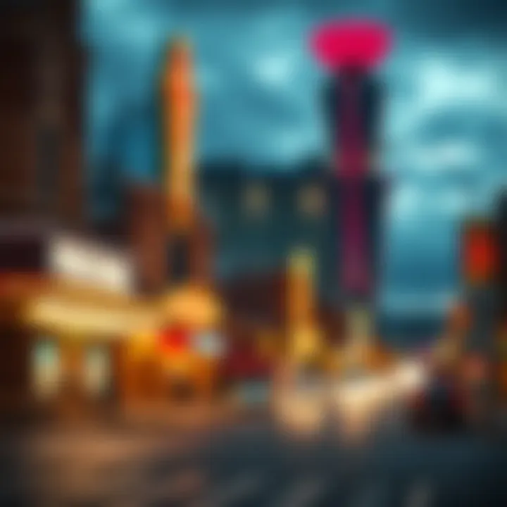 Economic Ripple Effect of Foxwoods Casino Local economic activities influenced by Foxwoods Casino, including businesses nearby