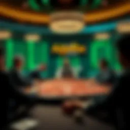 Exciting gameplay of Abzorba Live Blackjack featuring a dealer and players at the table