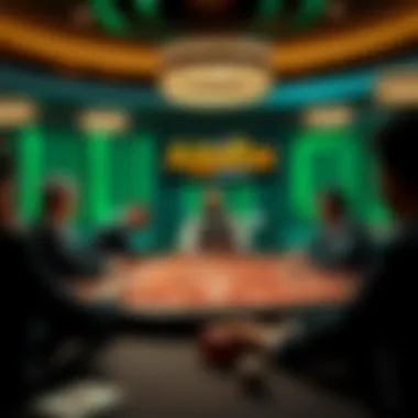 Exciting gameplay of Abzorba Live Blackjack featuring a dealer and players at the table