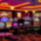 An engaging layout of Aristocrat casino games featuring vibrant graphics and themes.