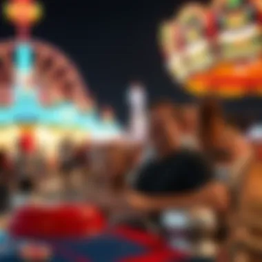 Family enjoying fun activities at a local amusement park