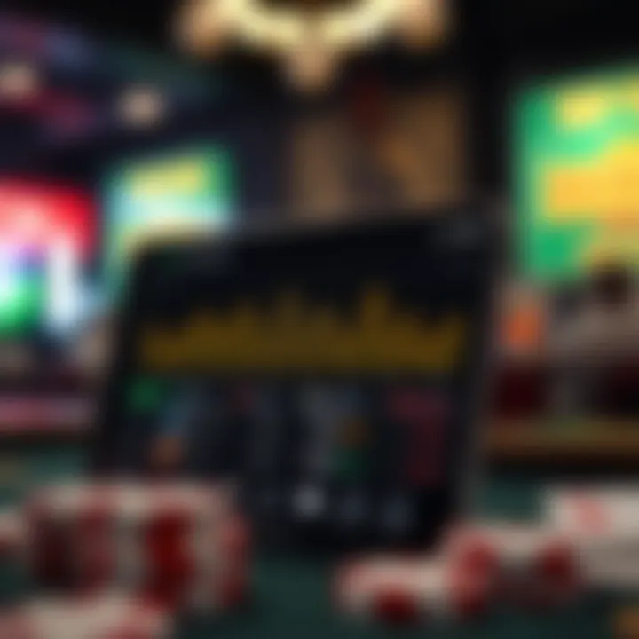 Statistics and progress tracking in a blackjack app