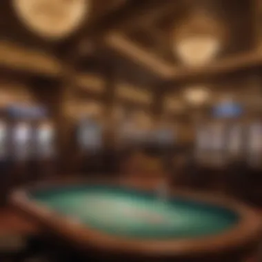 Distinctive Amenities of BetRivers Casino Visual representation of unique features and amenities offered at BetRivers Casino