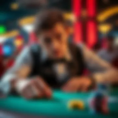 A visual representation of bankroll management techniques in gaming