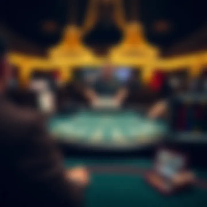 An online blackjack gaming platform interface screenshot