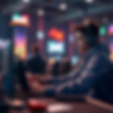 Illustration of enhanced gaming experience through communication tools