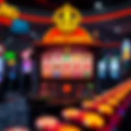 Visual representation of Caesars Slots interface