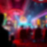 Dynamic online casino environment showcasing jackpot excitement