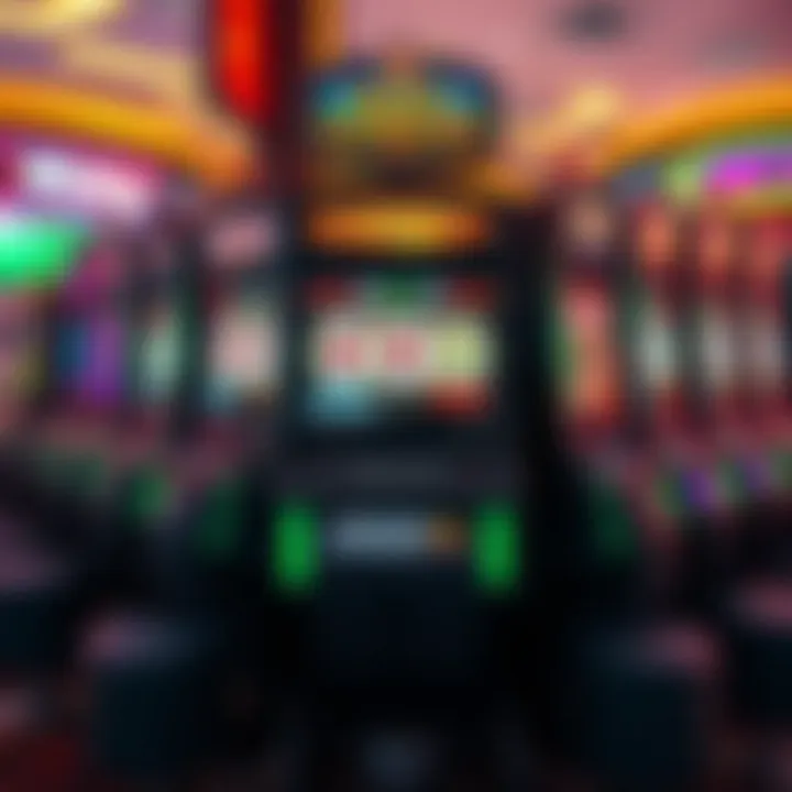 Technological advancements in modern slot machines showcased