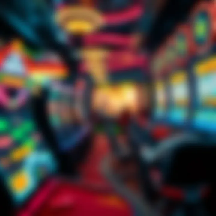 Engaging online gaming environment with diverse options