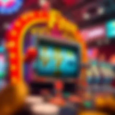 Infographic illustrating the mechanics of free coin slots and user engagement