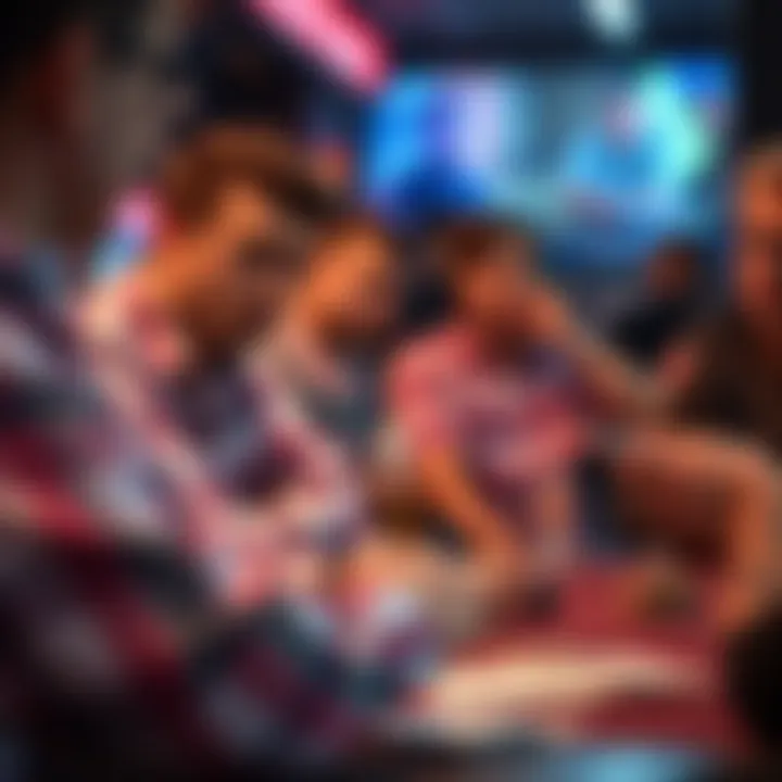 Creative depiction of brainstorming quiz questions and engaging content